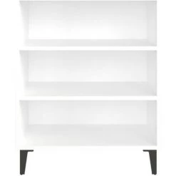 ASUPERMALL Buffet Blanc 57x35x70 Cm Agglomere -Buffet et enfilade Soldes 39748288 4