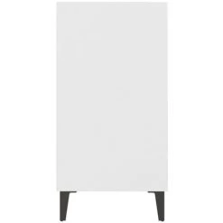 ASUPERMALL Buffet Blanc 57x35x70 Cm Agglomere -Buffet et enfilade Soldes 39748288 5