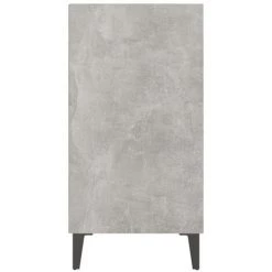 ASUPERMALL Buffet Gris Beton 57x35x70 Cm Agglomere -Buffet et enfilade Soldes 39748302 5
