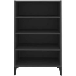 ASUPERMALL Buffet Gris 57x35x90 Cm Agglomere 8 ASUPERMALL Buffet Gris 57x35x90 Cm Agglomere -Buffet et enfilade Soldes 39748327 4