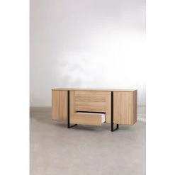 Buffet En Bois Roxer SKLUM Mélamine Bois Rustique - Bois Rustique Bois Rustique 9 Buffet En Bois Roxer SKLUM Mélamine Bois Rustique - Bois Rustique Bois Rustique -Buffet et enfilade Soldes 40467582 5