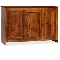 HAPPYSHOPPING Buffet Bois Massif De Sesham 115 X 35 X 75 Cm