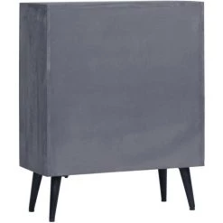 HAPPYSHOPPING Buffet Bois Solide De Manguier 60 X 30 X 76 Cm -Buffet et enfilade Soldes 40556285 4