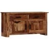 HAPPYSHOPPING Buffet 100 X 30 X 50 Cm Bois Massif De Sesham