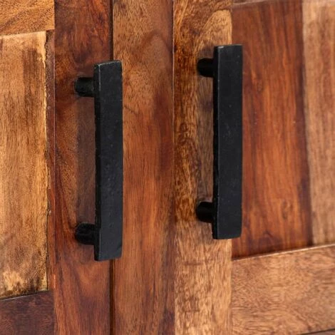 HAPPYSHOPPING Buffet 100 X 30 X 50 Cm Bois Massif De Sesham 5 HAPPYSHOPPING Buffet 100 X 30 X 50 Cm Bois Massif De Sesham – Image 5