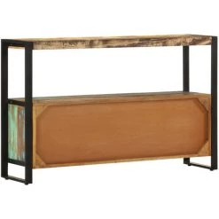 HAPPYSHOPPING Buffet 120x30x75 Cm Bois De Recuperation Solide -Buffet et enfilade Soldes 40558195 3
