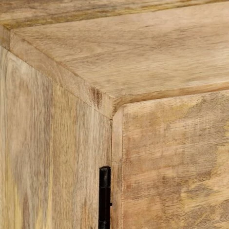 HAPPYSHOPPING Meuble TV 145 X 30 X 41 Cm Bois Massif De Manguier 3 HAPPYSHOPPING Meuble TV 145 X 30 X 41 Cm Bois Massif De Manguier – Image 3