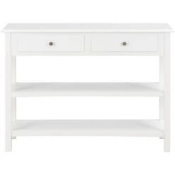 HAPPYSHOPPING Buffet Blanc 110x35x80 Cm MDF -Buffet et enfilade Soldes 40561969 3