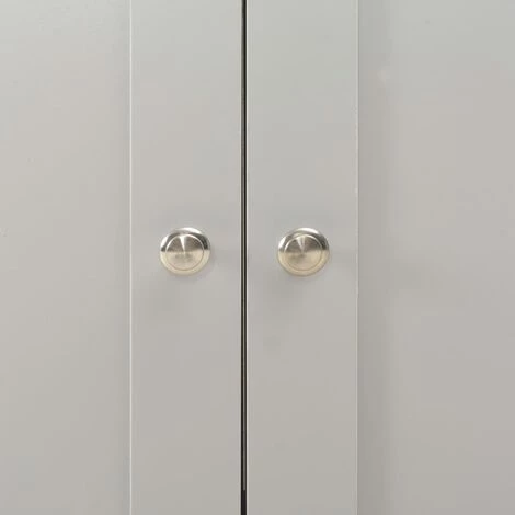 HAPPYSHOPPING Buffet Gris 79 X 35 X 81 Cm 2 HAPPYSHOPPING Buffet Gris 79 X 35 X 81 Cm – Image 2