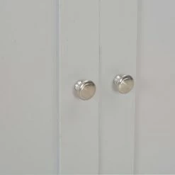 HAPPYSHOPPING Buffet Gris 112 X 35 X 81 Cm -Buffet et enfilade Soldes 40562631 4