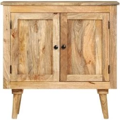 HAPPYSHOPPING Buffet 75 X 35 X 75 Cm Bois De Manguier Massif 8 HAPPYSHOPPING Buffet 75 X 35 X 75 Cm Bois De Manguier Massif -Buffet et enfilade Soldes 40565195 4