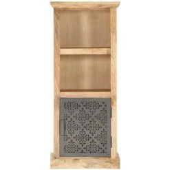 HAPPYSHOPPING Buffet Avec Porte 45x32x110 Cm Bois De Manguier Solide 7 HAPPYSHOPPING Buffet Avec Porte 45x32x110 Cm Bois De Manguier Solide -Buffet et enfilade Soldes 40567215 3