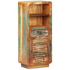 HAPPYSHOPPING Buffet 45x32x110 Cm Bois De Recuperation Massif