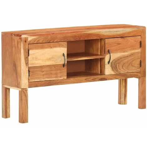 HAPPYSHOPPING Buffet 116x30x66 Cm Bois D'acacia Massif 1 HAPPYSHOPPING Buffet 116x30x66 Cm Bois D'acacia Massif