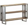 HAPPYSHOPPING Buffet 120x30x73 Cm Bois De Manguier Massif