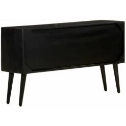 HAPPYSHOPPING Buffet 110x33x64 Cm Bois De Manguier Massif -Buffet et enfilade Soldes 40749883 5