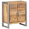 HAPPYSHOPPING Buffet 60x35x72 Cm Bois De Manguier Brut