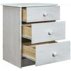 HAPPYSHOPPING Commode 43x34x53 Cm Bois De Pin Solide 8 HAPPYSHOPPING Commode 43x34x53 Cm Bois De Pin Solide -Buffet et enfilade Soldes 40751392 4