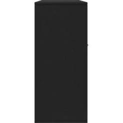 HAPPYSHOPPING Buffet Noir 88x30x70 Cm Agglomere 9 HAPPYSHOPPING Buffet Noir 88x30x70 Cm Agglomere -Buffet et enfilade Soldes 40757161 5