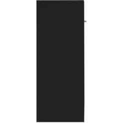 HAPPYSHOPPING Buffet Noir Brillant 60x30x75 Cm Agglomere -Buffet et enfilade Soldes 40757490 5