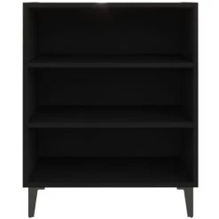 HAPPYSHOPPING Buffet Noir 57x35x70 Cm Agglomere 8 HAPPYSHOPPING Buffet Noir 57x35x70 Cm Agglomere -Buffet et enfilade Soldes 40760107 4