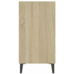 HAPPYSHOPPING Buffet Chene Sonoma 57x35x70 Cm Agglomere -Buffet et enfilade Soldes 40760109 5