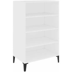 HAPPYSHOPPING Buffet Blanc 57x35x90 Cm Agglomere 6 HAPPYSHOPPING Buffet Blanc 57x35x90 Cm Agglomere -Buffet et enfilade Soldes 40760115 2