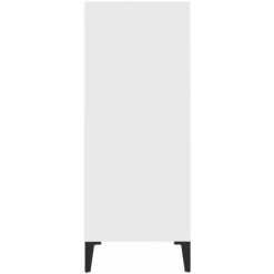 HAPPYSHOPPING Buffet Blanc 57x35x90 Cm Agglomere 9 HAPPYSHOPPING Buffet Blanc 57x35x90 Cm Agglomere -Buffet et enfilade Soldes 40760115 5