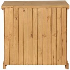 NO NAME Bahut Rustique Pin Massif 2 Portes 2 Tiroirs Opéra -Buffet et enfilade Soldes 41020392 3