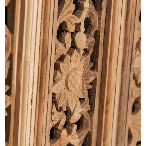 LES TENDANCES Buffet 2 Portes Bois Massif Clair Farah 5 LES TENDANCES Buffet 2 Portes Bois Massif Clair Farah – Image 5