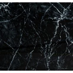 LES TENDANCES Meuble 1 Porte Art Déco Verre Cristal Teinté Noir Marbré Et Acier Doré Kola 90 Cm 7 LES TENDANCES Meuble 1 Porte Art Déco Verre Cristal Teinté Noir Marbré Et Acier Doré Kola 90 Cm -Buffet et enfilade Soldes 41346479 4