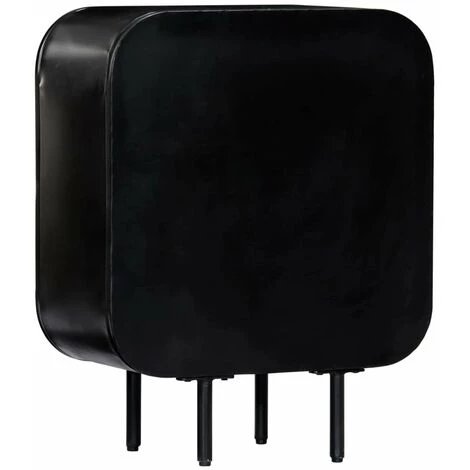 HAPPYSHOPPING Buffet 60 X 30 X 75 Cm Bois De Recuperation Massif 3 HAPPYSHOPPING Buffet 60 X 30 X 75 Cm Bois De Recuperation Massif – Image 3