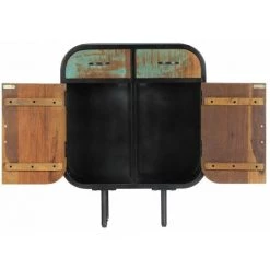 HAPPYSHOPPING Buffet 60 X 30 X 75 Cm Bois De Recuperation Massif 9 HAPPYSHOPPING Buffet 60 X 30 X 75 Cm Bois De Recuperation Massif -Buffet et enfilade Soldes 41372372 5