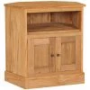 HAPPYSHOPPING Buffet D'angle 60x45x60 Cm Bois De Teck Massif