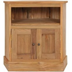 HAPPYSHOPPING Buffet D'angle 60x45x60 Cm Bois De Teck Massif 7 HAPPYSHOPPING Buffet D'angle 60x45x60 Cm Bois De Teck Massif -Buffet et enfilade Soldes 41372962 3