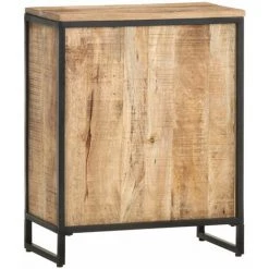 HAPPYSHOPPING Armoire A Vin 62x33x78,5 Cm Bois De Manguier Brut 9 HAPPYSHOPPING Armoire A Vin 62x33x78,5 Cm Bois De Manguier Brut -Buffet et enfilade Soldes 41419441 5