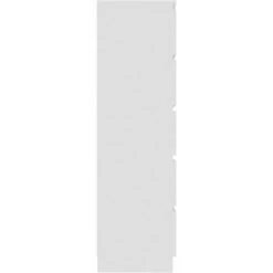 HAPPYSHOPPING Buffet A Tiroirs Blanc 60x35x121 Cm Agglomere 9 HAPPYSHOPPING Buffet A Tiroirs Blanc 60x35x121 Cm Agglomere -Buffet et enfilade Soldes 41426069 5
