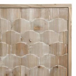 INSIDE75 Buffet Scandinave MANDY 2 Portes - Marron -Buffet et enfilade Soldes 41426334 3