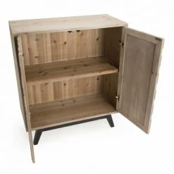 INSIDE75 Buffet Scandinave MANDY 2 Portes - Marron -Buffet et enfilade Soldes 41426334 4