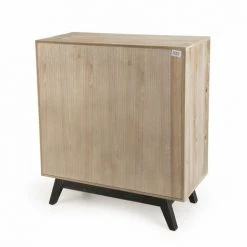 INSIDE75 Buffet Scandinave MANDY 2 Portes - Marron -Buffet et enfilade Soldes 41426334 5