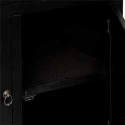 ATMOSPHERA, CRŽATEUR D'INTŽRIEUR Buffet 2 Portes & 2 Tiroirs "Chrysa" 85cm Noir -Buffet et enfilade Soldes 41427873 4