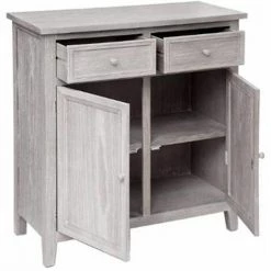ATMOSPHERA, CRŽATEUR D'INTŽRIEUR Buffet 2 Portes & 2 Tiroirs "Charme" 85cm Naturel -Buffet et enfilade Soldes 41427875 2