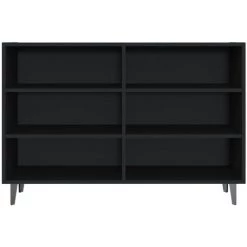 Buffet 103,5x35x70 Cm Aggloméré Noir VidaXL -Buffet et enfilade Soldes 41434176 4