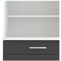 LES TENDANCES Buffet De Cuisine L 60 Cm - Gris Mat -Buffet et enfilade Soldes 41976395 5