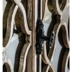 LES TENDANCES Buffet 4 Portes Pin Massif Recyclé Blanc Cassé Vieilli Armina 8 LES TENDANCES Buffet 4 Portes Pin Massif Recyclé Blanc Cassé Vieilli Armina -Buffet et enfilade Soldes 41994538 4