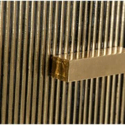 LES TENDANCES Buffet 2 Portes 3 Tiroirs Métal Vieux Doré Valura 120 Cm 9 LES TENDANCES Buffet 2 Portes 3 Tiroirs Métal Vieux Doré Valura 120 Cm -Buffet et enfilade Soldes 41998490 5