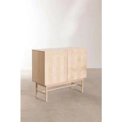 Buffet En Bois Garrik SKLUM Bois De Paulownia - NATUREL -Buffet et enfilade Soldes 42004740 3