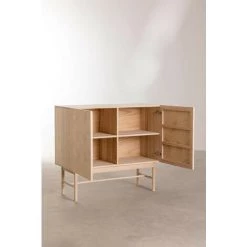 Buffet En Bois Garrik SKLUM Bois De Paulownia - NATUREL -Buffet et enfilade Soldes 42004740 4