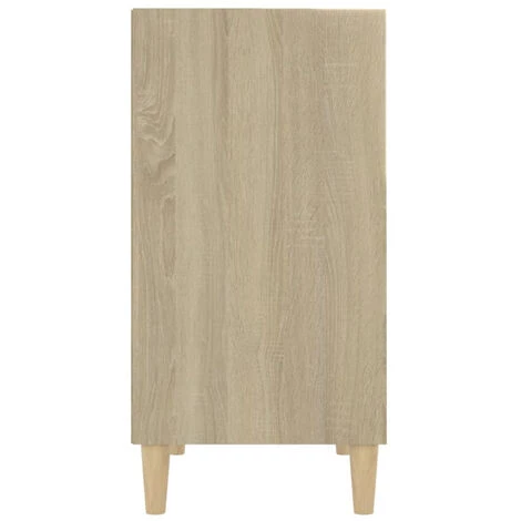 ASUPERMALL Buffet Chene Sonoma 57x35x70 Cm Agglomere 5 ASUPERMALL Buffet Chene Sonoma 57x35x70 Cm Agglomere – Image 5