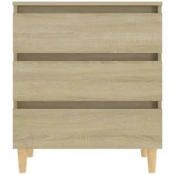 ASUPERMALL Buffet Chene Sonoma 60x35x69 Cm Agglomere 9 ASUPERMALL Buffet Chene Sonoma 60x35x69 Cm Agglomere -Buffet et enfilade Soldes 42792846 5